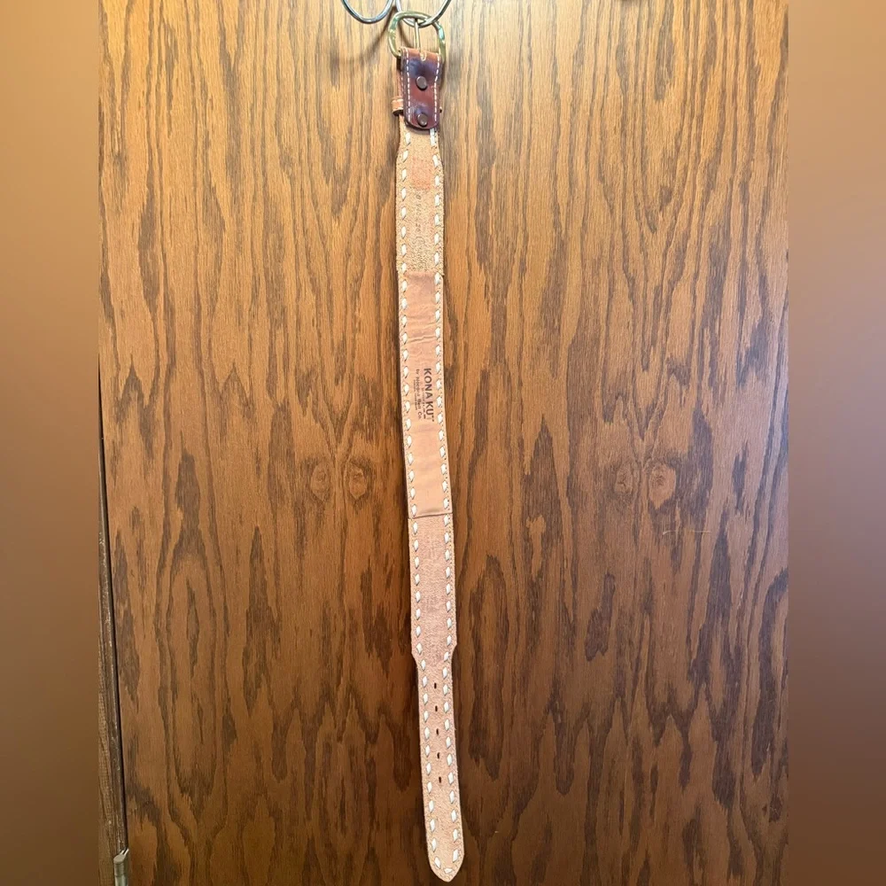 Tooled Leather Kid's Nocona Belt